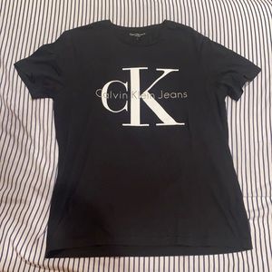 Calvin Klein jeans men t shirt tee vintage style logo